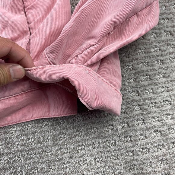 Gap Pink Jacket Women Size Extra Large XL Button Up Short Length Casual Cute - Picture 2 of 13